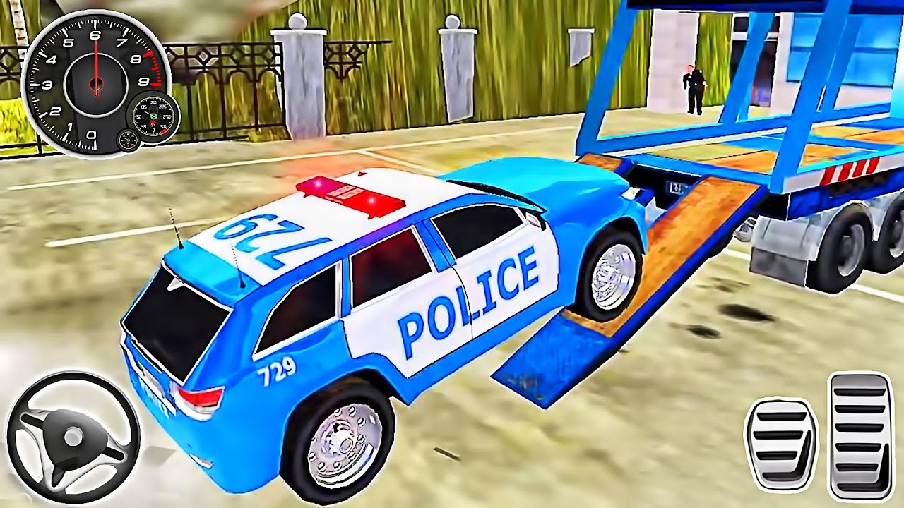 Truck Police Cars Hummer : Transport Driving Simulator - Best Android GamePlay #3