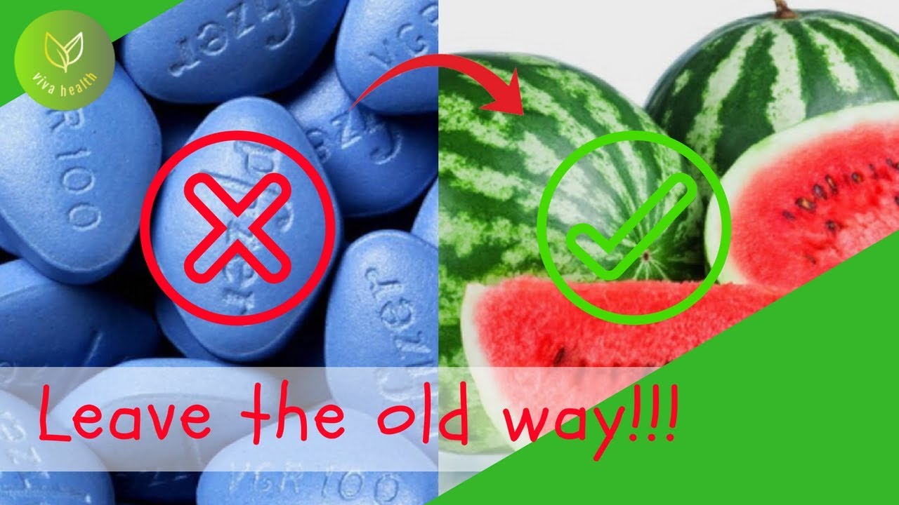 How to Make Natural Viagra for Men's & Female Health with Watermelon