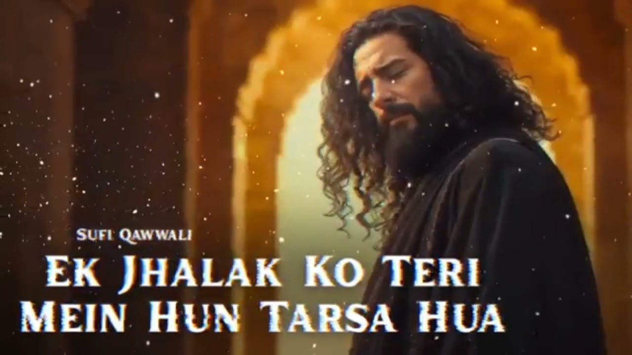Ek Jhalak Ko Teri Main Hon Tarsa Hua - Atif Aslam - A Sufi Love Qawwali That Will Touch Your Soul