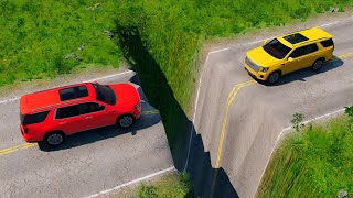 Car vs Potholes in beamngBeamNG Drive
