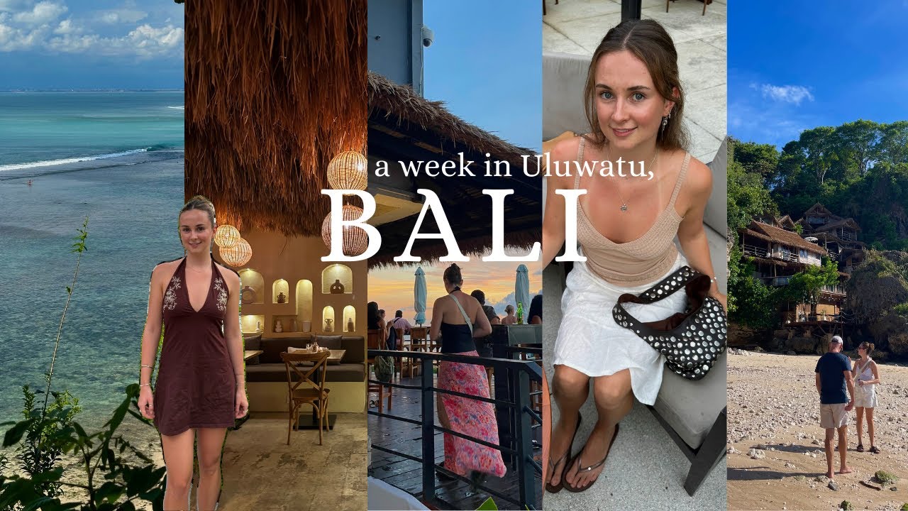 a week in BALI - exploring Uluwatu, restaurants, shopping 🪷🍸🥥 (vlog)
