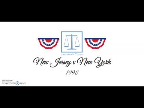 New Jersey v New York (1998) - YouTube