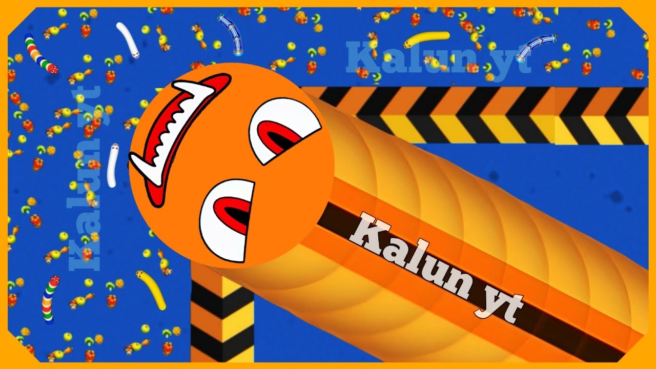 🐍WORMSZONE.IO | Giant Slither Snake Top 01 🏆 | Epic Worms Zone Biggest Snake Gameplay! | Kalun yt