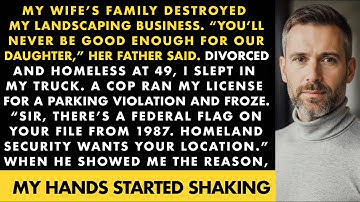 Homeless At 49, Sleeping In My Truck… Then A Cop Said “Homeland Security Wants You”.