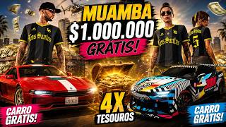 🚨 GTA ONLINE ATUALIZAÇÃO ÉPICA: MUAMBA $1 MILHÃO GRÁTIS, NOVOS CARROS DE GRAÇA | NOVIDADES SEMANAIS