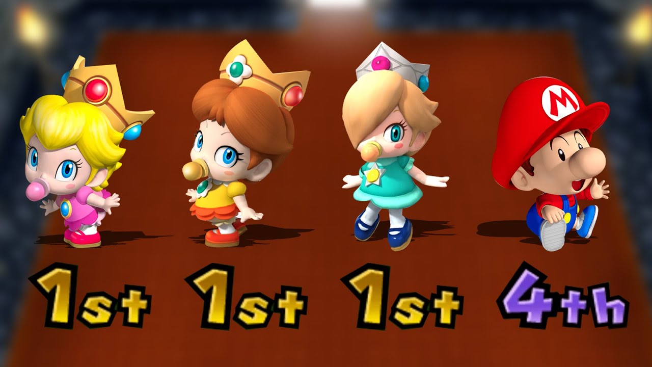 【マリオパーティ9】すべての最高のミニゲーム ベイビープリンセス vs ベイビーマリオ(CPU最強 たつじん)