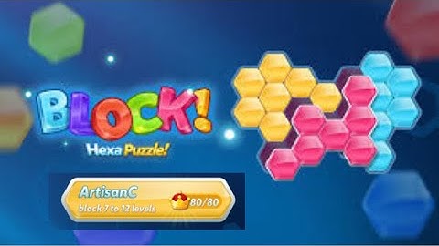 Block! Hexa Puzzle iOS gameplay (ArtisanC) #blockhexapuzzle #ios #iosgames 
