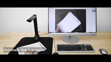 VIISAN Book & Document Scanner, A3 High Definition 16MP Portable Scanner OCR, Mac & Window