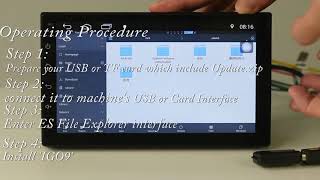 Car MP5 Play How to install IGO9 (Map APP) screenshot 4