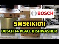 unboxing new Bosch 14 Place Dishwasher machine || SMS6IKI01I