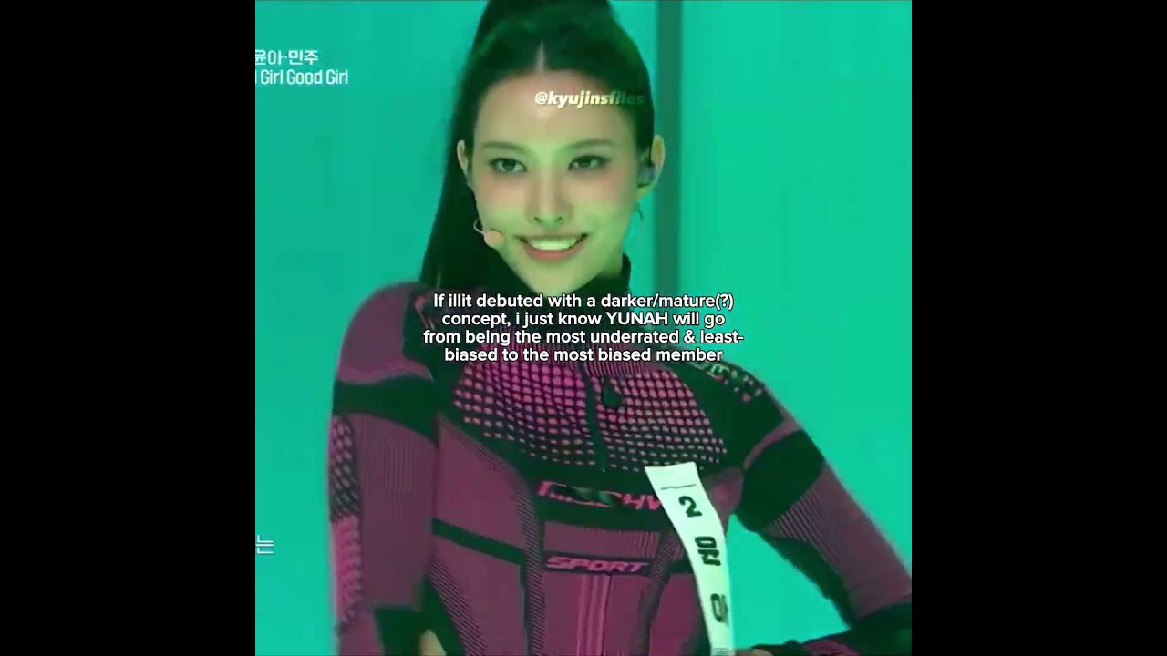  YALL SLEEP ON HER SM SHE NEEDS MORE HYPE Kpop Illit Yunah Rohyunah