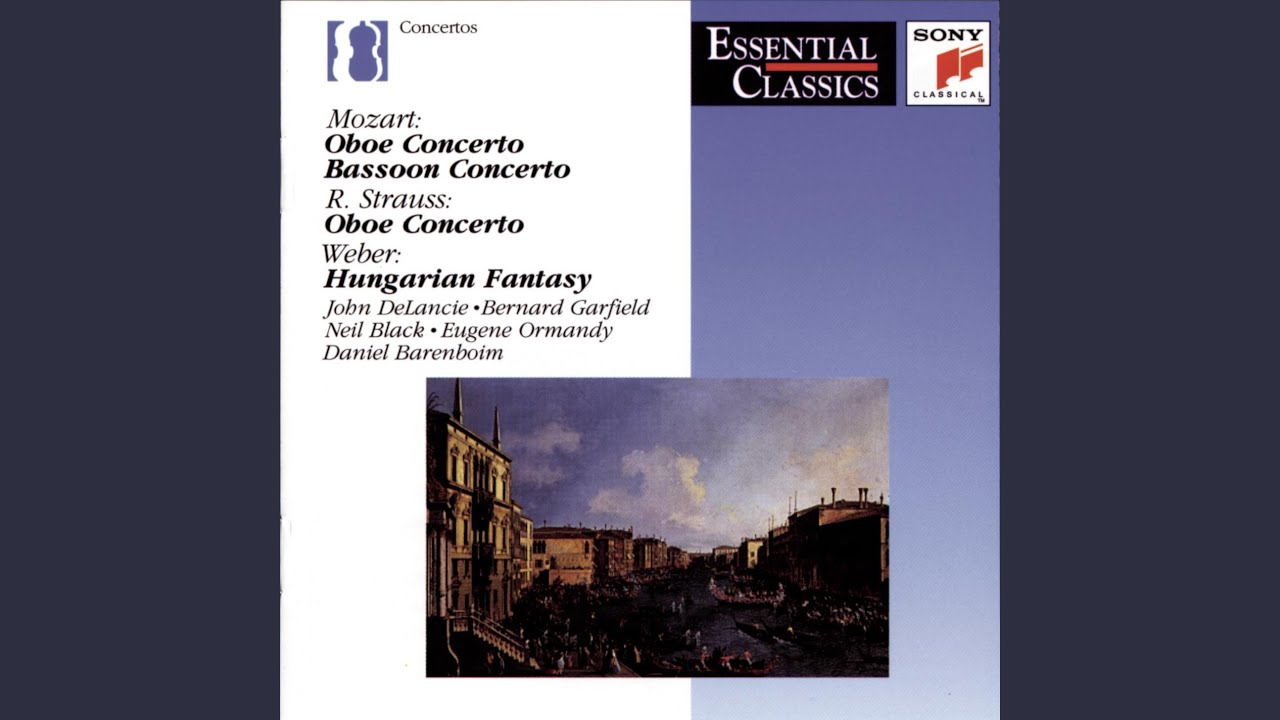 Oboe Concerto in C Major, K. 314: I. Allegro aperto - YouTube