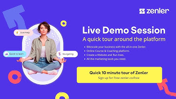 🚀 Demo 2025 - How Zenler Transforms Course Creation, Marketing, and Community Engagement!