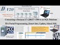 COM13d. [4/5]V20 Connecting a Siemens PLC S7-1500 to an SQL Database [PLC Section]