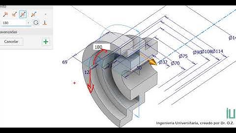 Inventor 04 Revolución #autodesk #inventor
