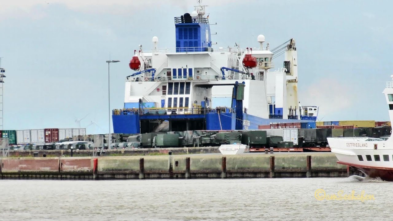 ARK FUTURA OZZE2 IMO 9129598 RoRo cargo ship Umschlag
