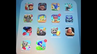 Sonic Dash,Subway,Asgard Run,Animal Escape,Jumanji,Jungle run,Sponge Run,Temple Run 2,Tom Runs etc.. screenshot 5