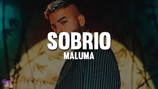 Maluma - Sobrio (Letra)