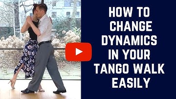 Tango musicality & technique: How to make your tango walk more musical (for leaders & followers)