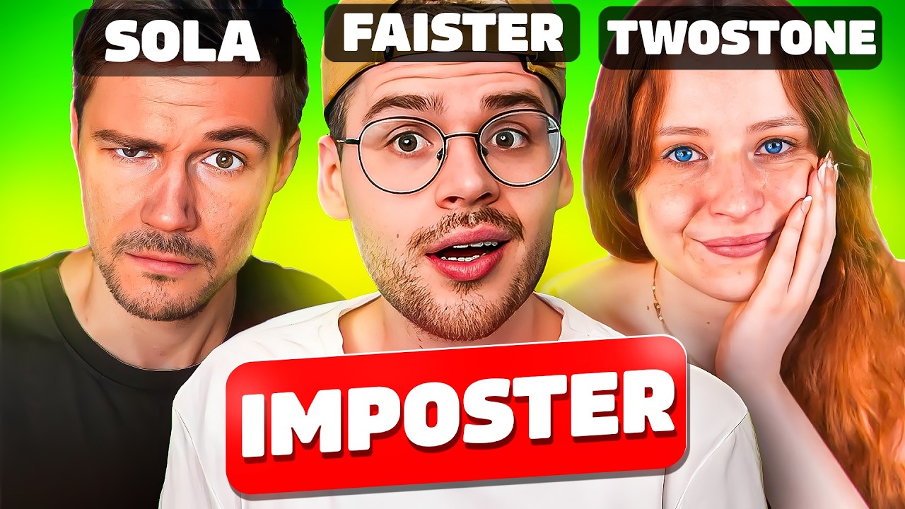 GAMER vs IMPOSTER (Gaming Edition) mit Sola, Faister, Broeki, TwoStone, Kalle & Vlesk