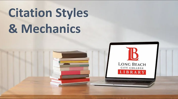 Mastering Citation Styles & Mechanics