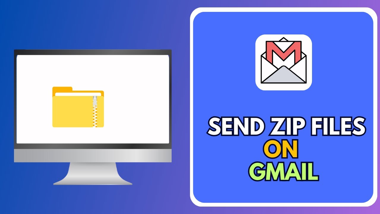 How To Send ZIP Files On Gmail YouTube How To Send ZIP Files On Gmail YouTube