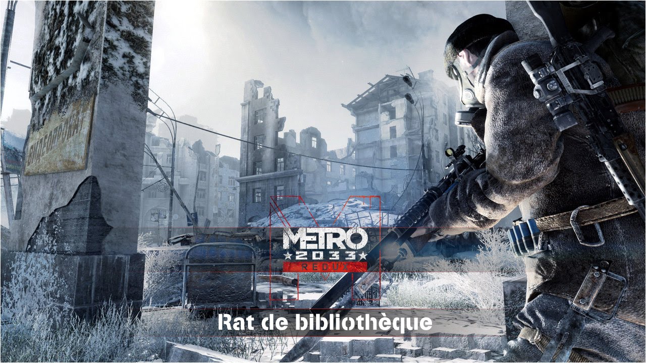 Metro Rats Metro 2033 Redux - Trophée Rat de bibliothèque | Heavy Reader Trophy ...