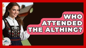 Who Attended The Althing? - Unmapping Scandinavia