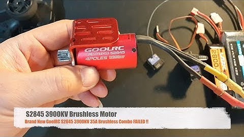 Bad Motor or Bad ESC on Brand New GoolRC Brushless Combo