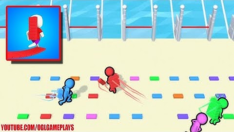 Bridge race all level Gameplay , Android ,ios (3-5)