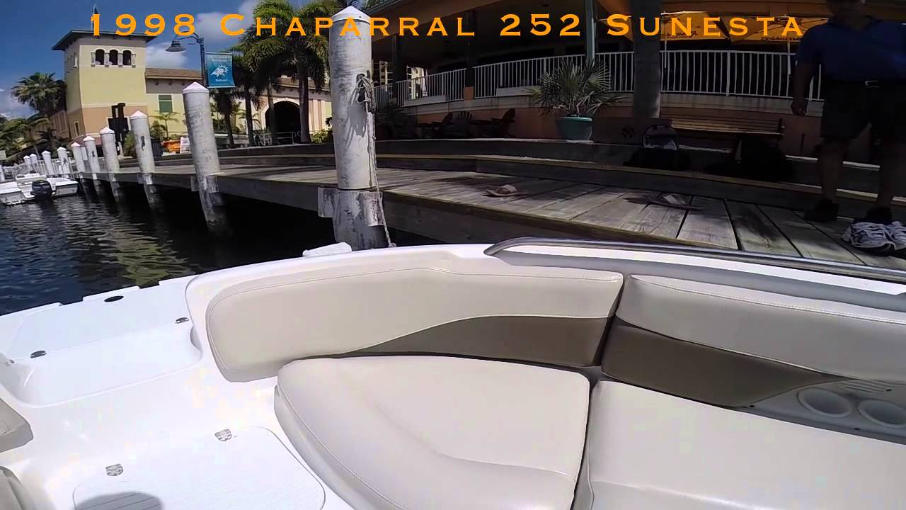 1998 Chaparral 252 VIDEO - YouTube