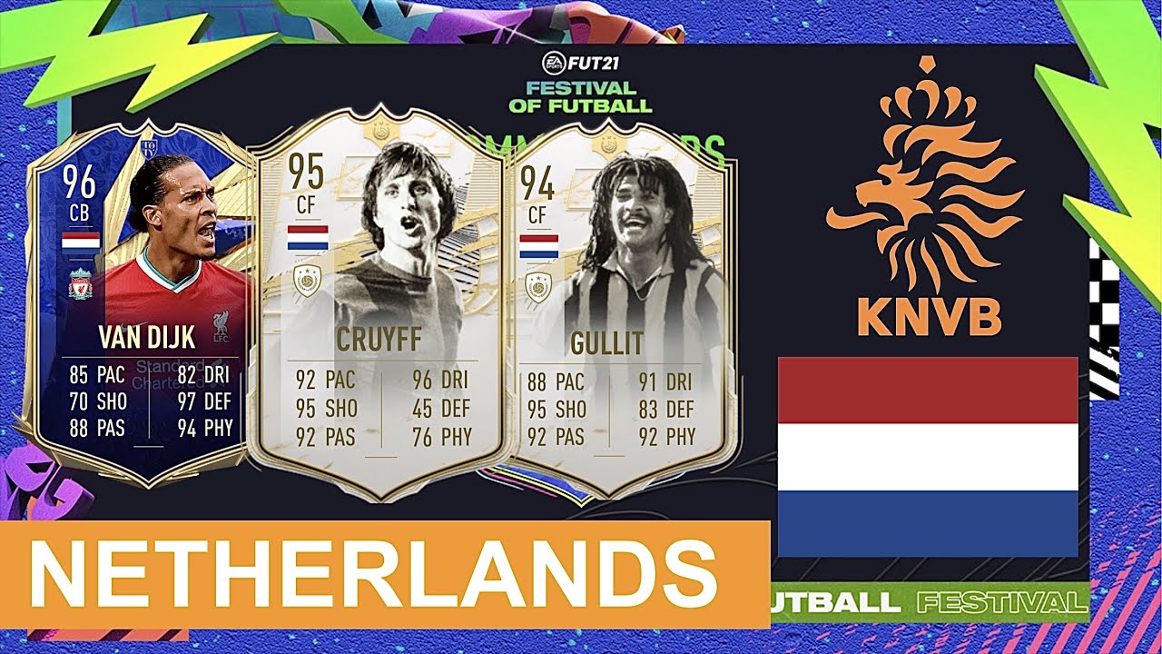 FIFA 21: MY DUTCH TEAM ft. GULLIT 94, CRUYFF 95 and VAN DIJK 96 I FIFA 21 ULTIMATE TEAM