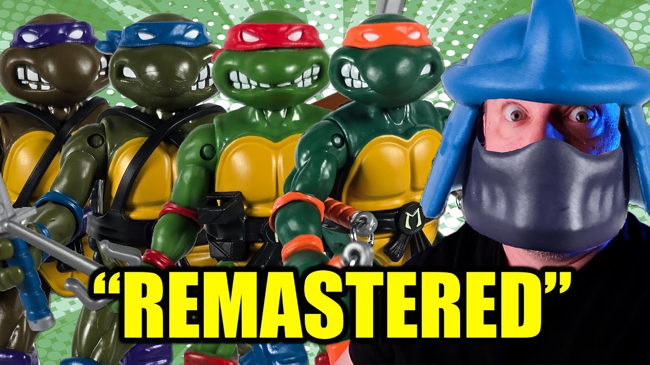 Playmates FIXED the 1988 Turtles? Remastered 6-Pack Review