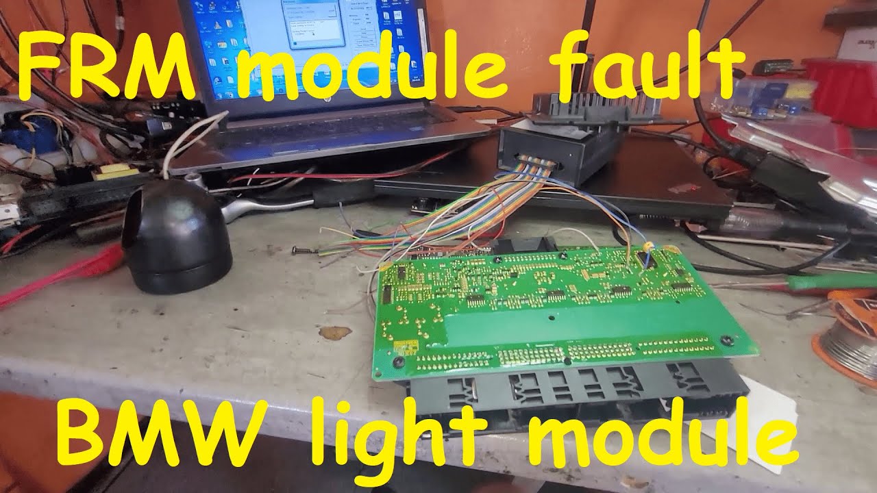BMW E91/90 FRM module fault / BMW light module programming - YouTube