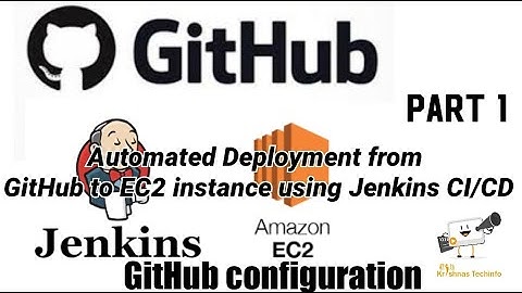 Automated Deployment from GitHub to EC2 instance using Jenkins CI/CD | Part 1 | GitHub Configuration