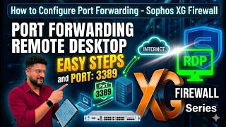 How to Configure Port Forwarding in Sophos Firewall XGS | Access Server from Anywhere