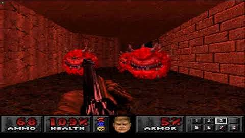 Ultimate Doom on PS1 Emulator (ePSXe) Part 3, Ultra Violence difficulty