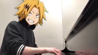 Kaminari is still trying to impress Jirou