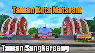 Gerbang Selatan Sangkareang Sudah Jadi  || Taman Kota Mataram Lombok