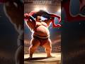“🕷️ NO ONE BELIEVED SPIDER-MAN COULD DEFEAT A SUMO… BUT WHAT HE DID WAS INCREDIBLE! 💪🔥”#shorts