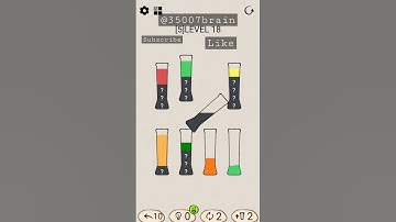 Water Sort color puzzle sorting game level 18 sortpuz walkthrough #puzzlegames  #walkthroughgameplay