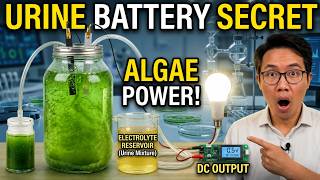 SECRET Revealed Make Your Algae a Living Power Source with Urine Electrolyte!