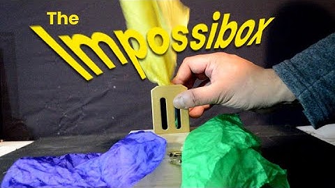 The Impossibox - the curious little magic box with