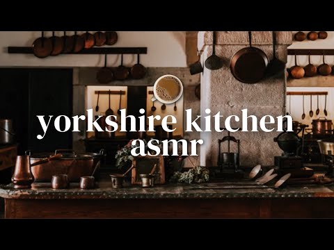 Yorkshire Kitchen Ambience 🍳🐓 | Downton Abbey ASMR Ambience