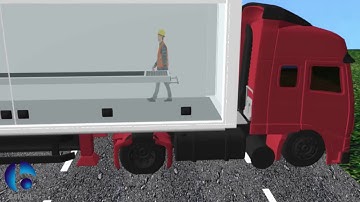 Telescopic Conveyor by Bakshi Mark Pvt Ltd (Animation)