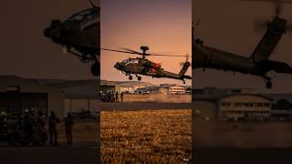 Pure Power! Military Gunship at Sunset ⚔️