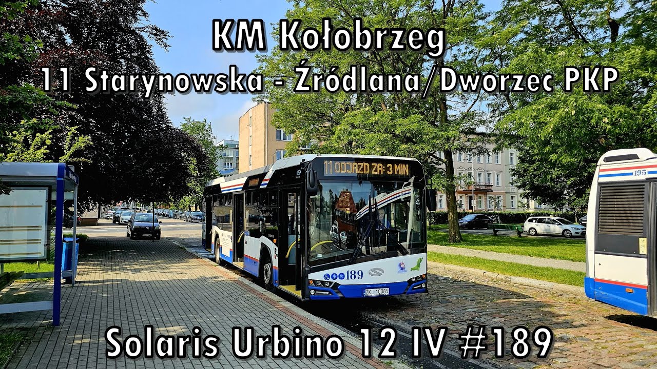 KM Kołobrzeg - linia 11, Solaris Urbino 12 IV #189
