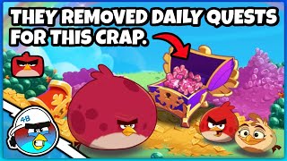 The Worst Angry Birds 2 Update.... Rainbow Season Gameplay
