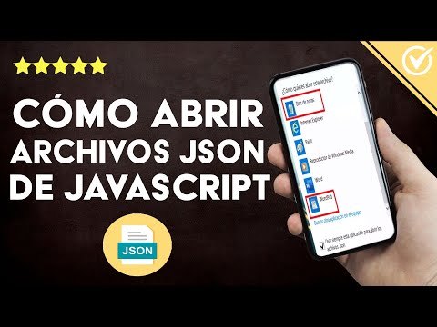 Cómo abrir archivos formato .JSON de JAVASCRIPT online y offline - Android y PC