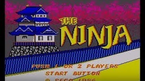 The Ninja Sega Master System Longplay